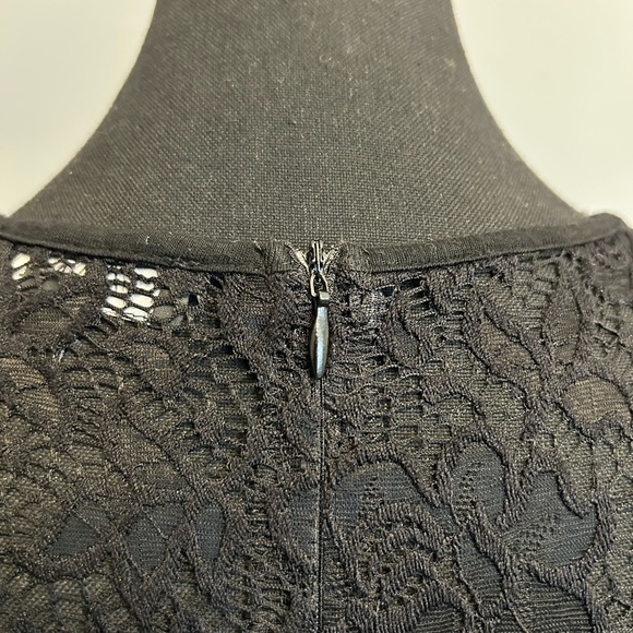 ANGL Sheer Black Lace Bodysuit, size S - Picture 5 of 6
